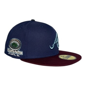 Atlanta Braves CAPCON Exclusive Fulton Stadium Homegame New Era 59Fifty Fitted Hat