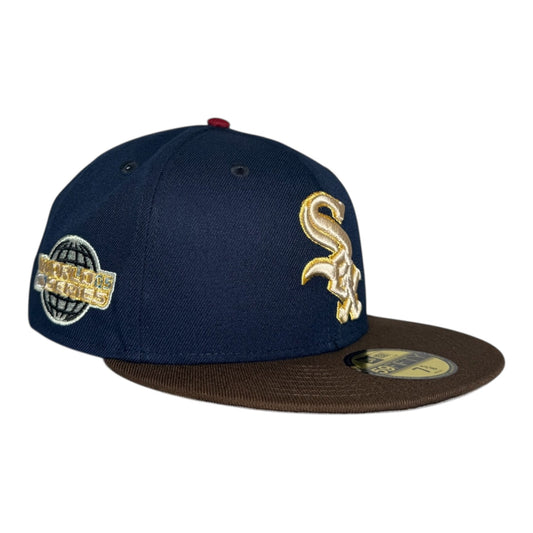Chicago White Sox 💈Barber Sox💈 New Era 59Fifty Fitted Hat