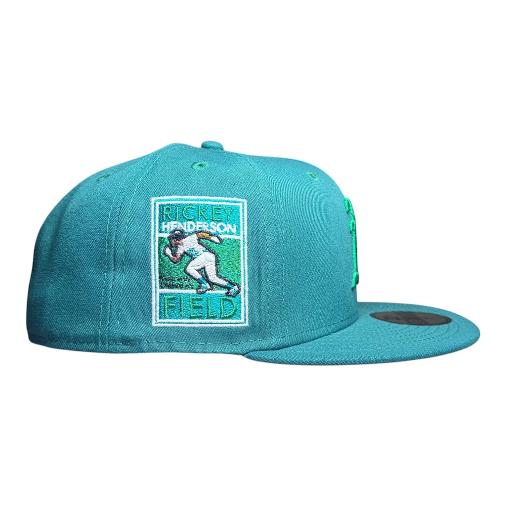 New Era Athletics “Emerald City A’s” @lefty_brims_ 59Fifty Fitted Hat