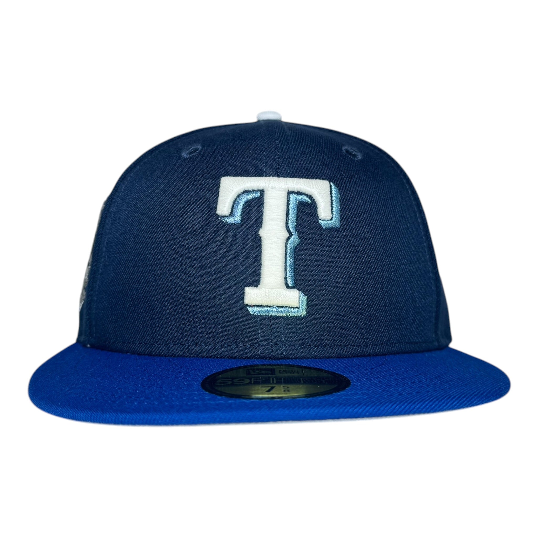 New Era Texas Rangers "TEXAS VARSITY" 59Fifty Fitted Hat