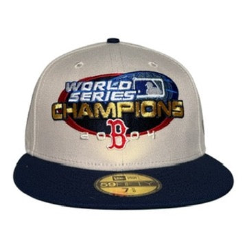 Boston Red Sox "04 Curse Breaker" World Series Champions New Era 59Fifty Fitted Hat