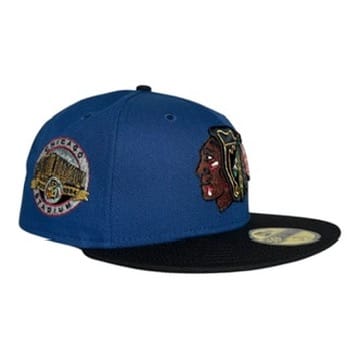 The Hat Wall Chicago Blackhawks "NHL FACEOFF PACK" New Era 59Fifty Fitted Hat