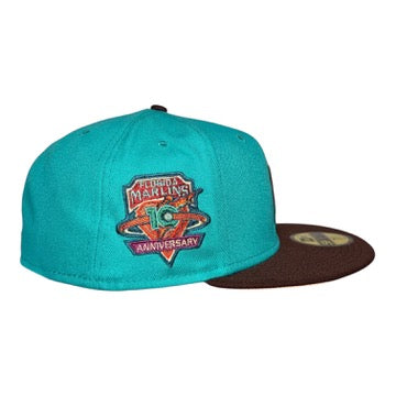 Florida Marlins "Goblet of Fire Inspired" 10th Anniversary New Era 59Fifty Fitted Hat