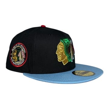 Exclusive Fitteds Chicago Blackhawks Always An Original 75th Anniversary New Era 59Fifty Fitted Hat