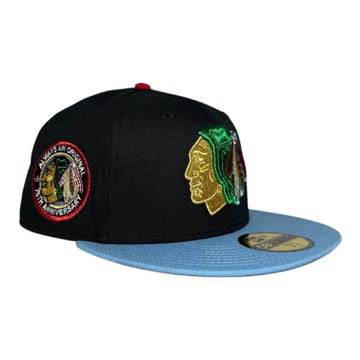 Chicago Blackhawks Always An Original 75th Anniversary New Era 59Fifty Fitted Hat