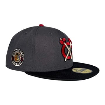 Burdeens Chicago Chicago Blackhawks "Tomahawk" Winter Classic New Era 59Fifty Fitted Hat