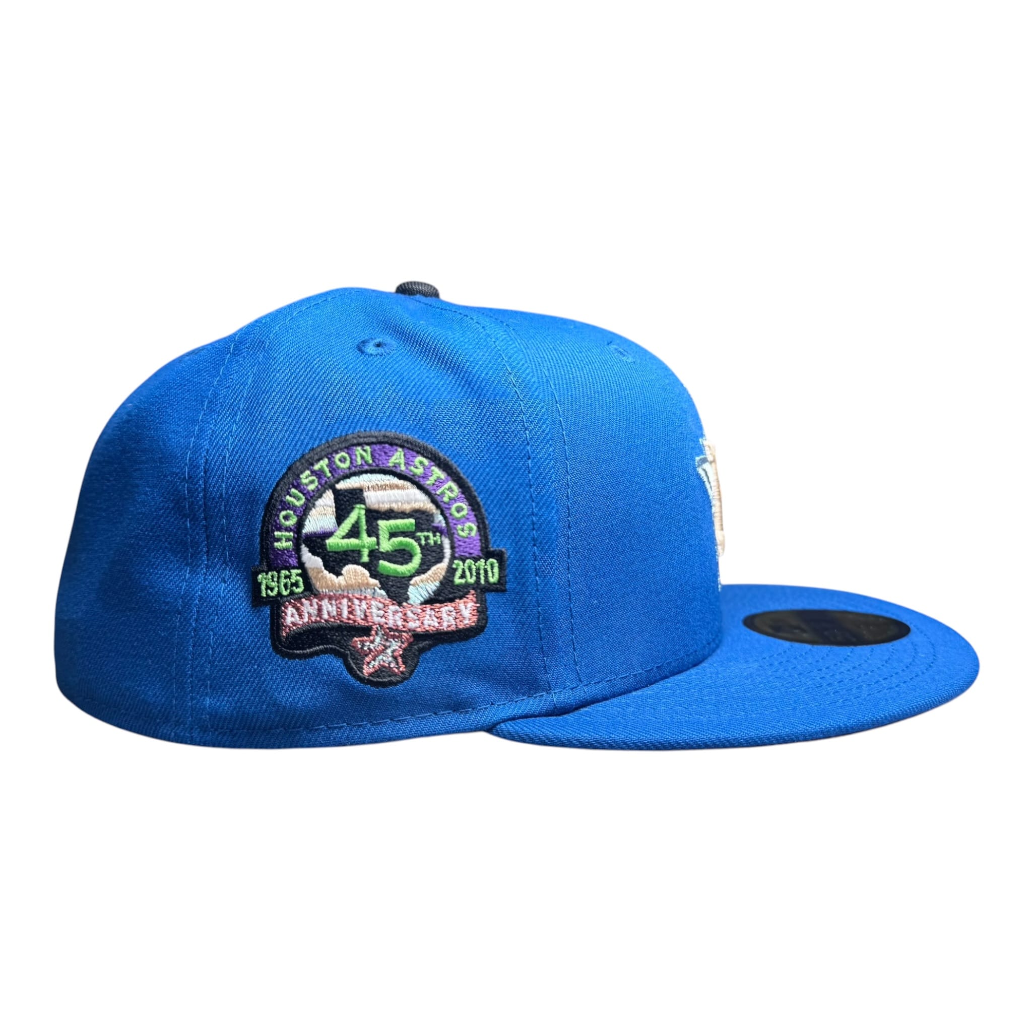 The Hat Wall New Era Houston Astros “H*GH TIMES” PVTCHWORK DAY II Rushmore @_t.v.b 59Fifty Fitted Hat
