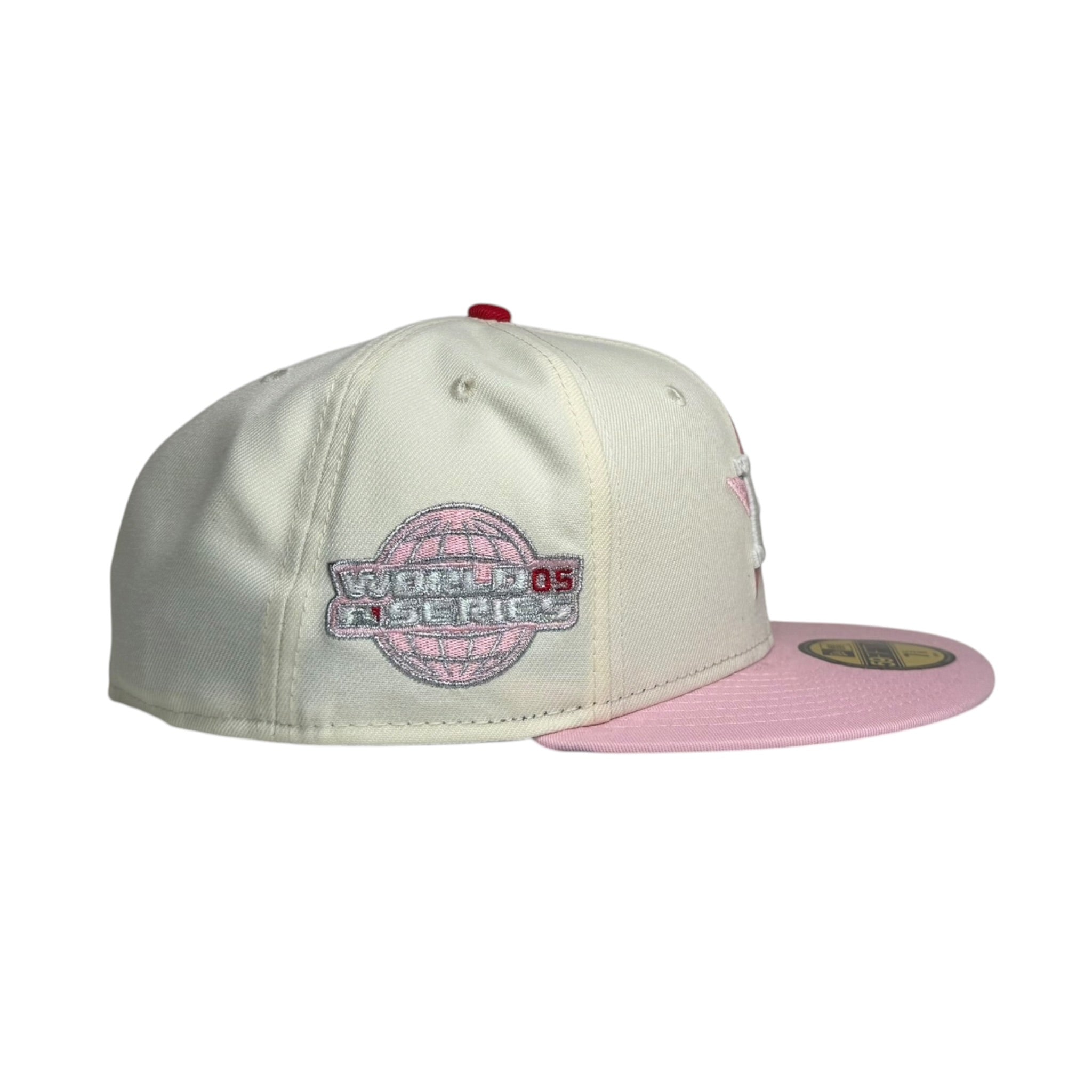 New Era Houston Astros ”SHY Pink Astros” @blowuhbagpeanut 59Fifty Fitted Hat