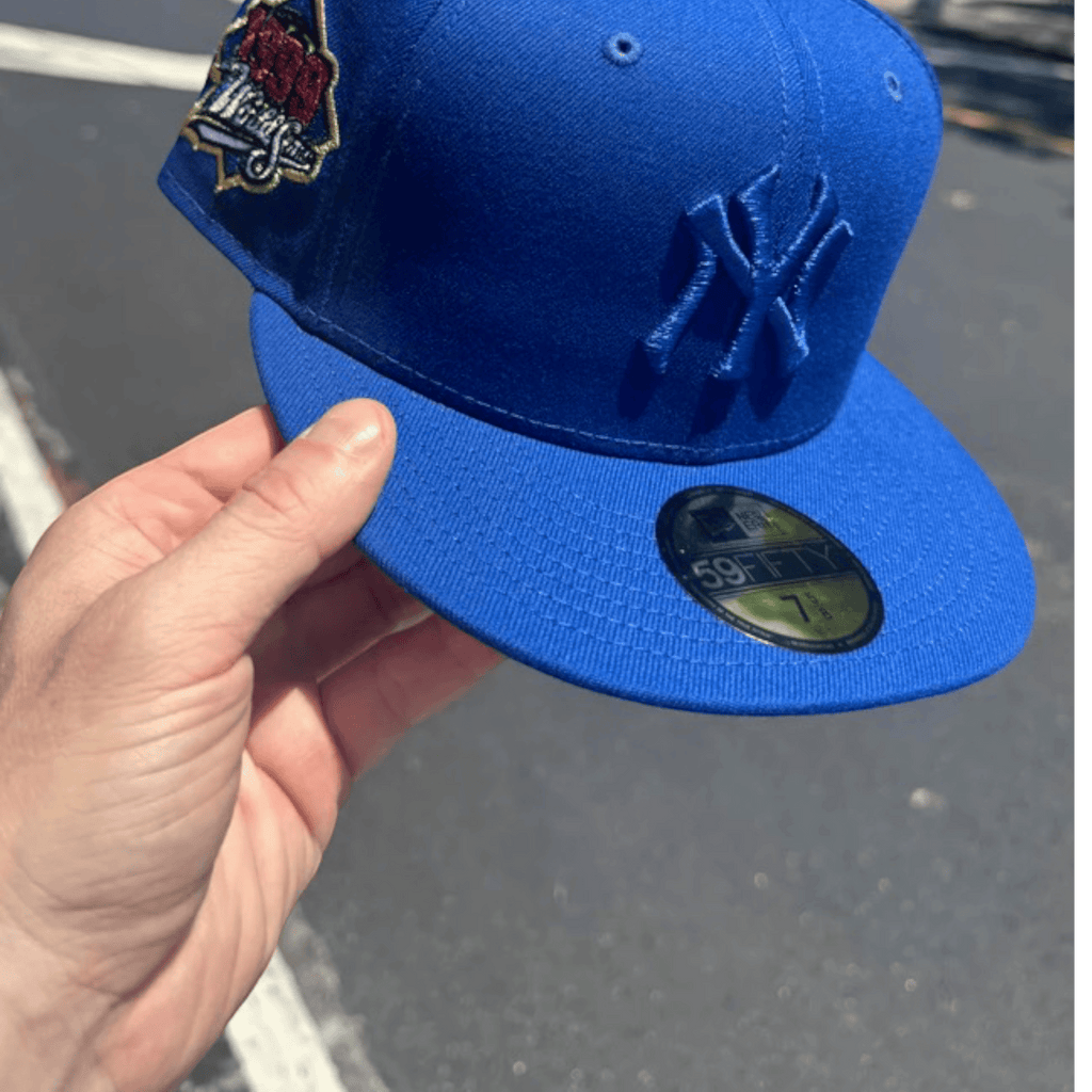 New Era New York Yankees “Crush on You” (Blue) FNF Red 59Fifty Fitted Hat