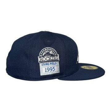 Colorado Rockies Oceanside Blue Leon in the Lab 1995 Coors Field New Era 59Fifty Fitted Hat