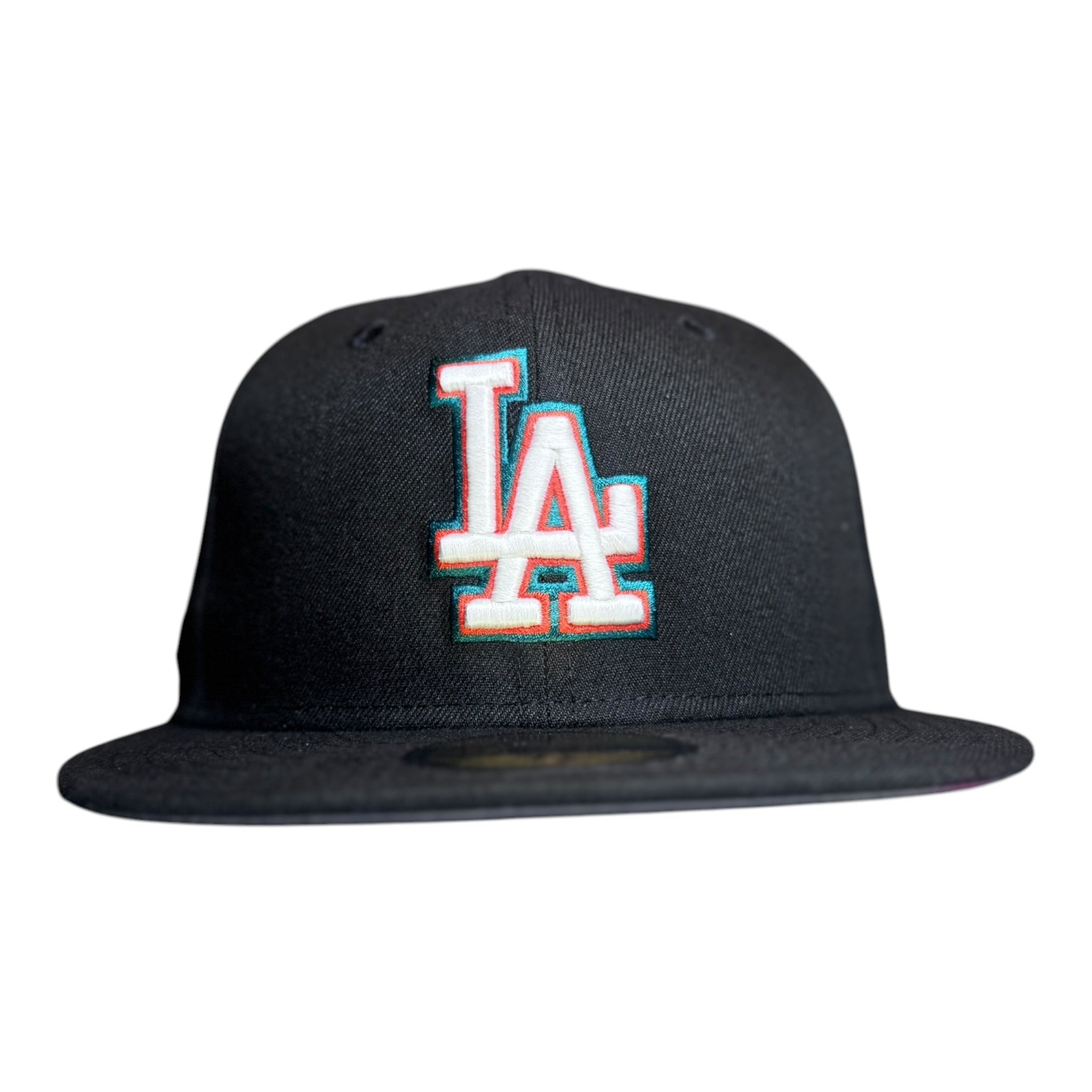 New Era Los Angeles Dodgers “Clan Virus LA” @blowuhbagpeanut 59Fifty Fitted Hat