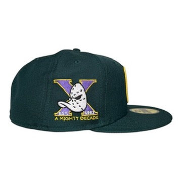 Anaheim Ducks 10th Anniversary Movie Night Wool Edition New Era 59Fifty Fitted Hat