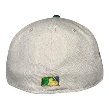 New York Yankees 1999 World Series Stone/Oceanside Blue New Era 59Fifty Fitted Hat