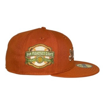 San Francisco Giants "Campfire" Inaugural Script Hat Club NewEra 59Fifty Fitted Hat