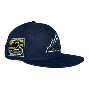 The Hat Wall Colorado Rockies 25th Anniversary Hat Club Exclusive New Era 59Fifty Fitted Hat