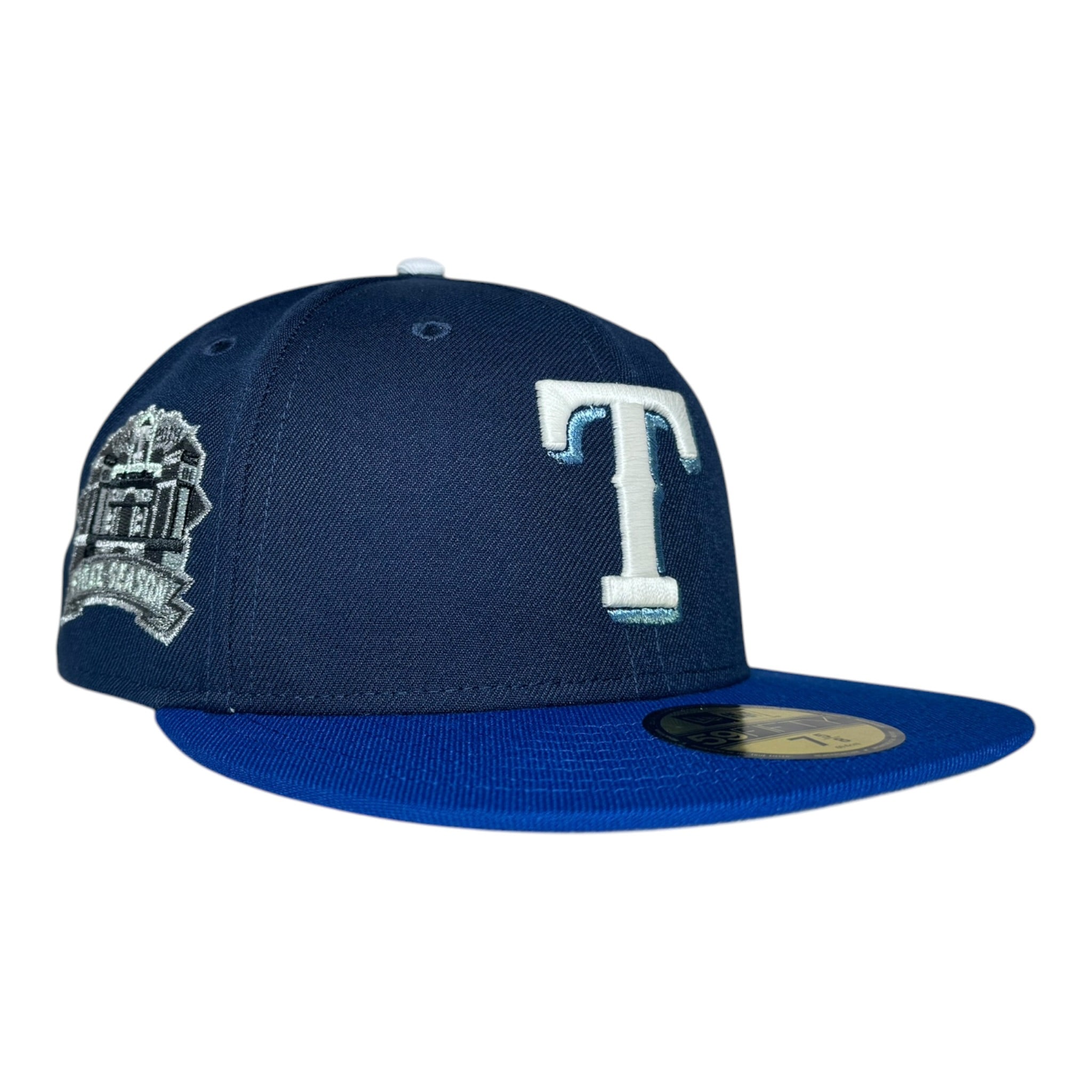 New Era Texas Rangers "TEXAS VARSITY" 59Fifty Fitted Hat