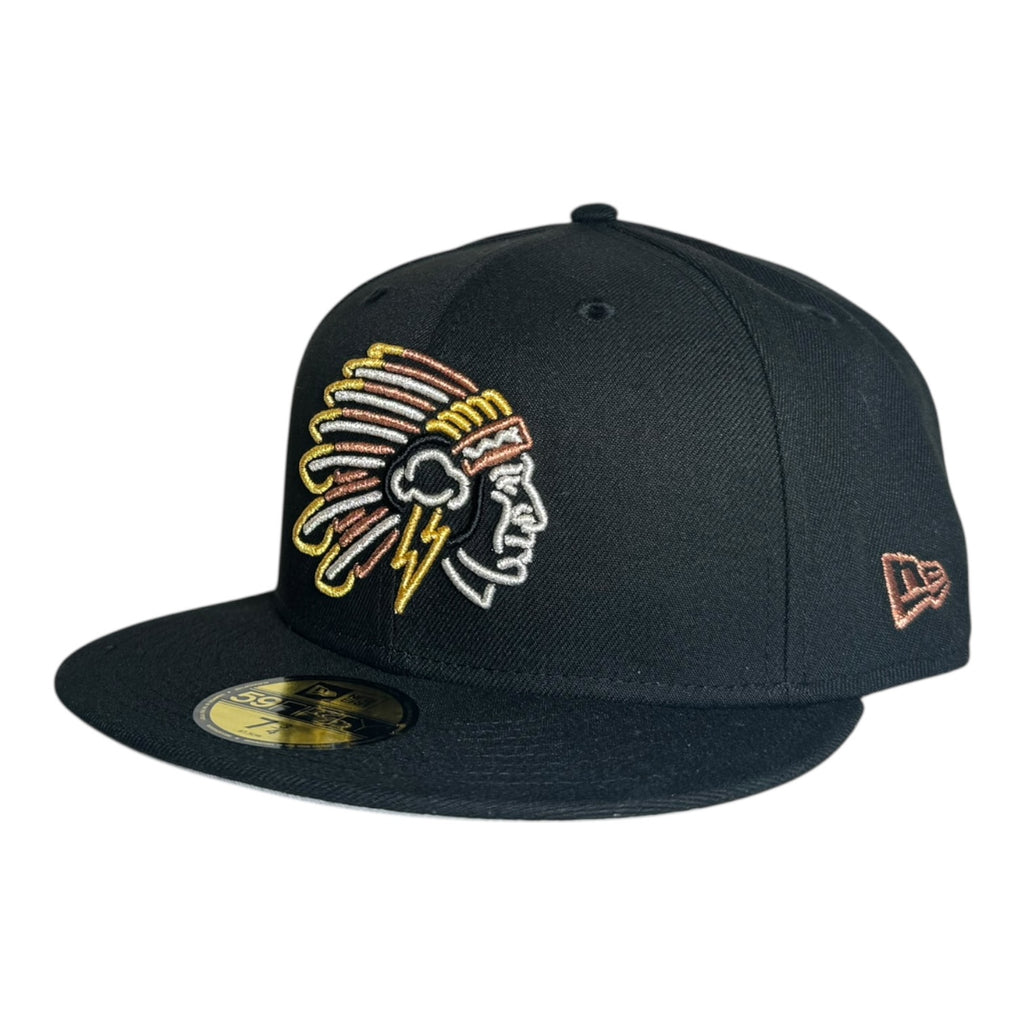 New Era Neon Chief Red Cloud "Forged" - by Clinker Marlin 59Fifty Fitted Hat