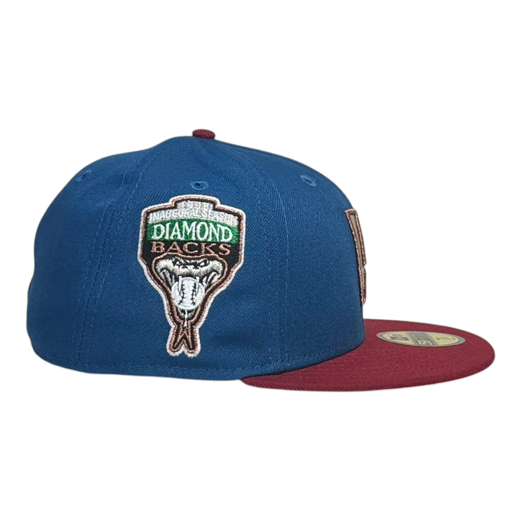 New Era Arizona Diamondbacks “The A is Free, The V They Gotta Pay For” Rushmore @_t.v.b 59Fifty Fitted Hat
