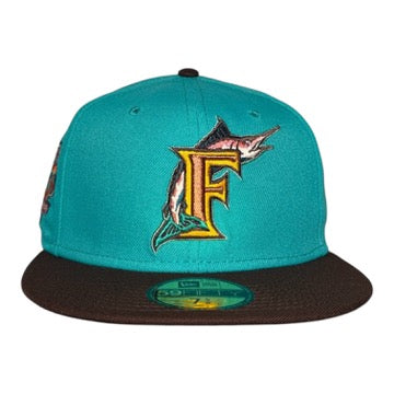 Florida Marlins "Goblet of Fire Inspired" 10th Anniversary New Era 59Fifty Fitted Hat