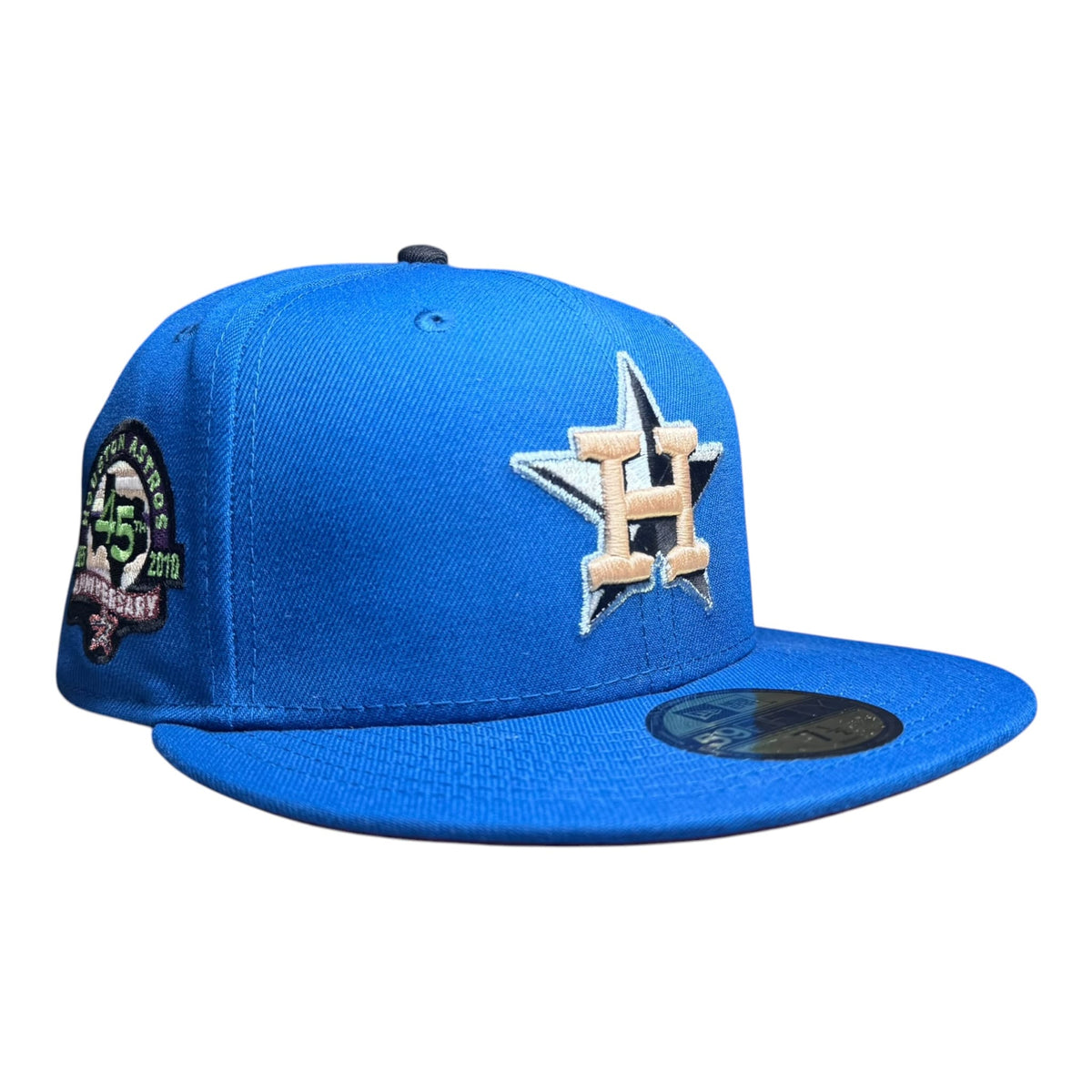 The Hat Wall New Era Houston Astros “H*GH TIMES” PVTCHWORK DAY II Rushmore @_t.v.b 59Fifty Fitted Hat