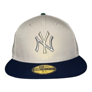 New York Yankees 1999 World Series Stone/Oceanside Blue New Era 59Fifty Fitted Hat