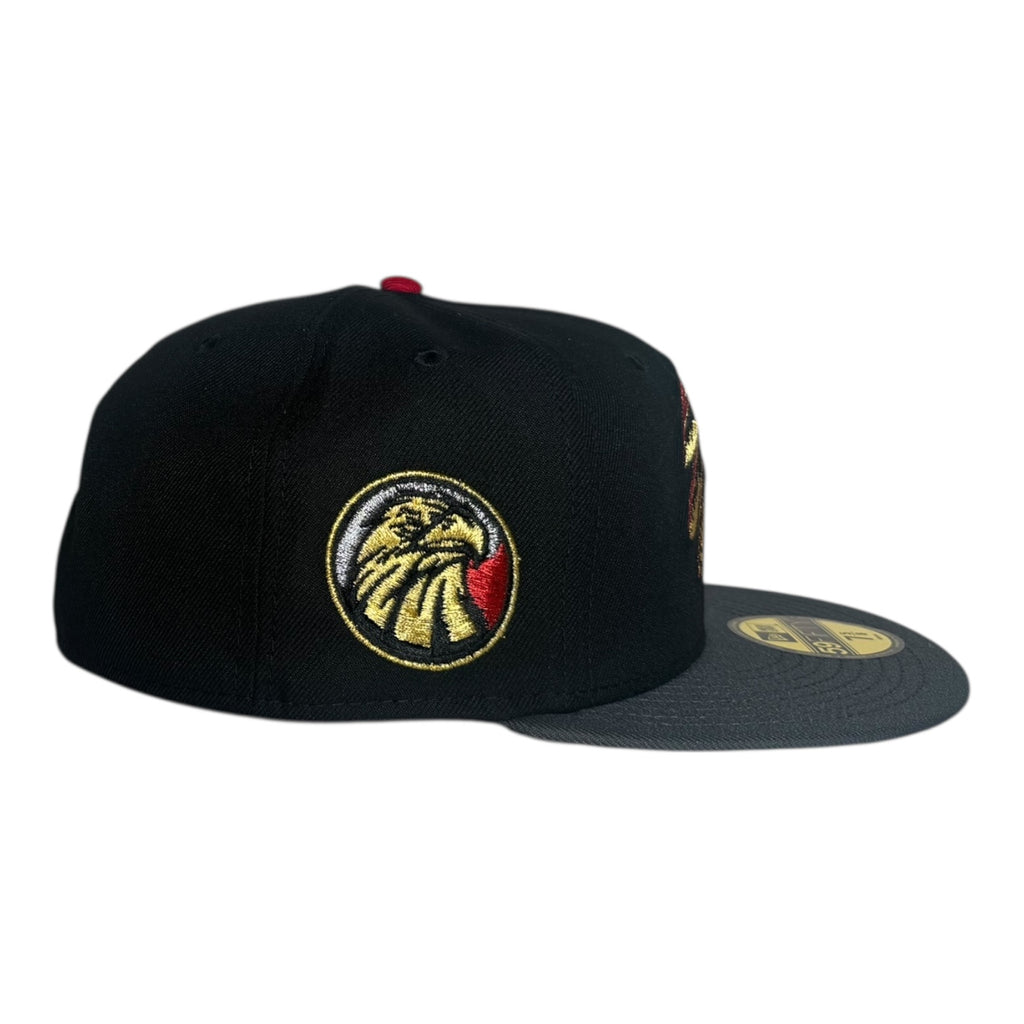 Mexico Aztec Skull Warriors Aguila Side Patch New Era 59Fifty Fitted