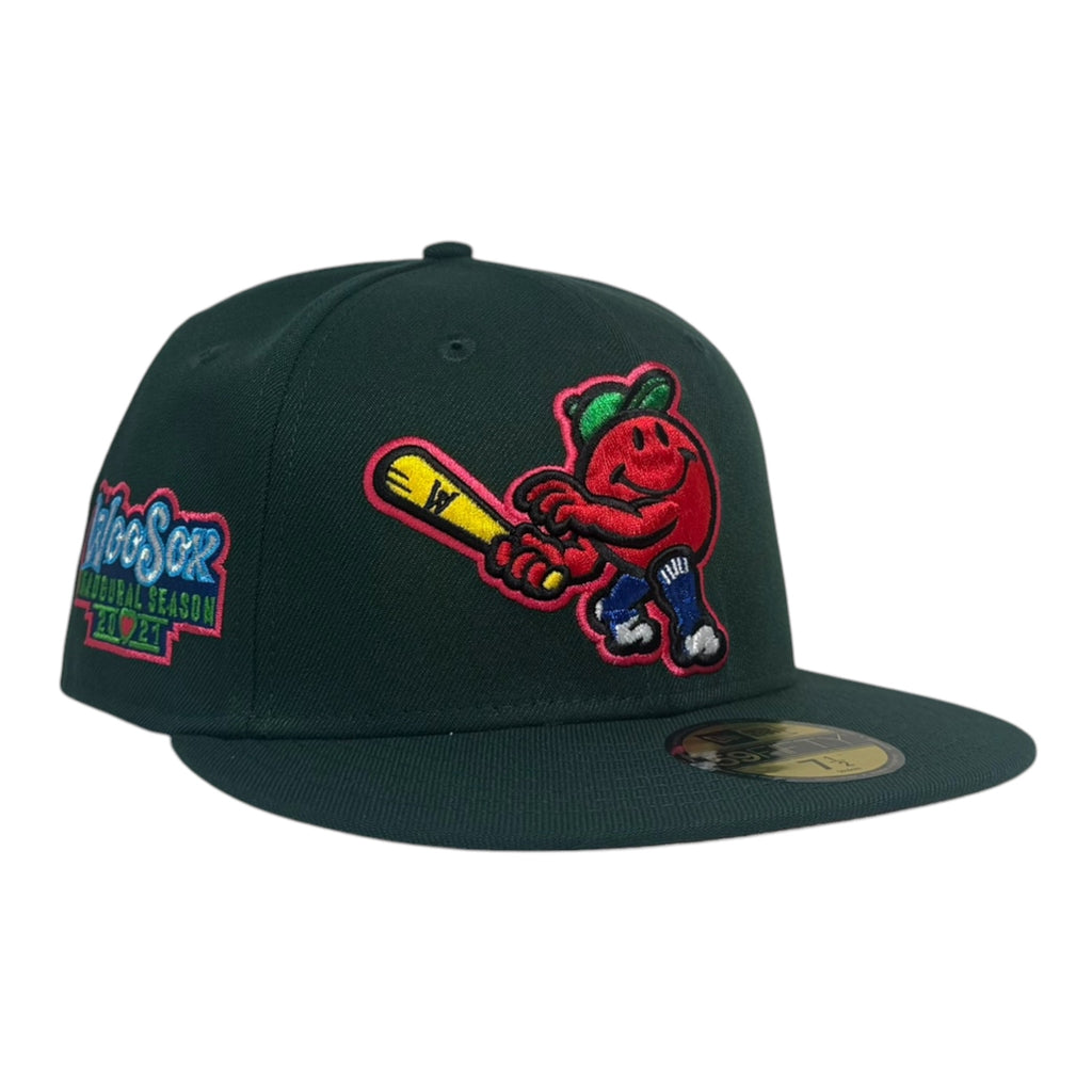 New Era Worcester Woo Aid “WATERMELON WOO AID” 59Fifty Fitted Hat