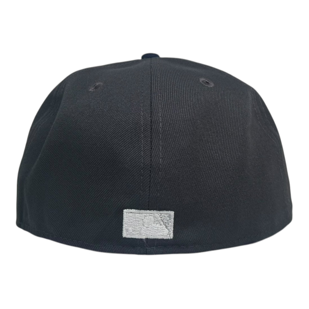 New Era Baltimore Orioles “Hamsterdam 3.0” @_t.v.b Rushmore LA 59Fifty Fitted Hat (Metallic Black Pearl logo)