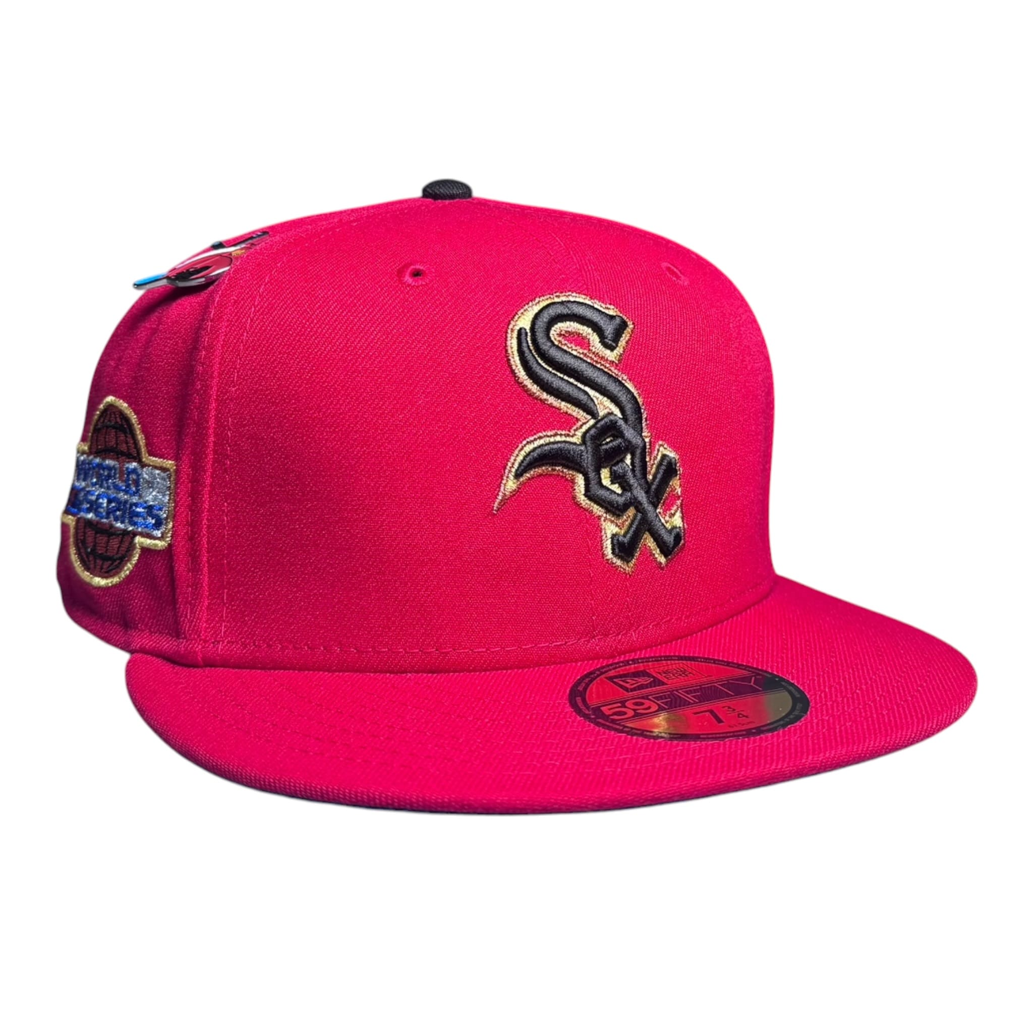 The Hat Wall New Era Chicago White Sox “Slam Dunk Sox” @rahnnifitteds 59Fifty Fitted Hat (comes with pin)