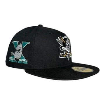 Anaheim Ducks "A Mighty Decade" Teal New Era 59Fifty Fitted Hat