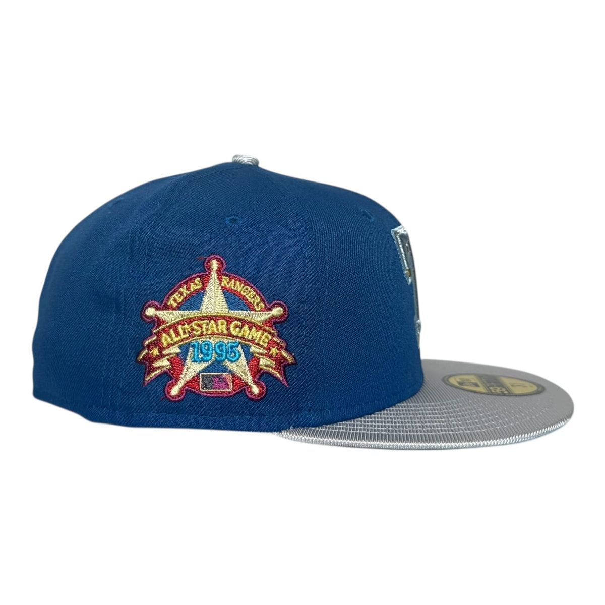 The Hat Wall Texas Rangers Metallic 1995 All Star Game New Era 59Fifty Fitted Hat