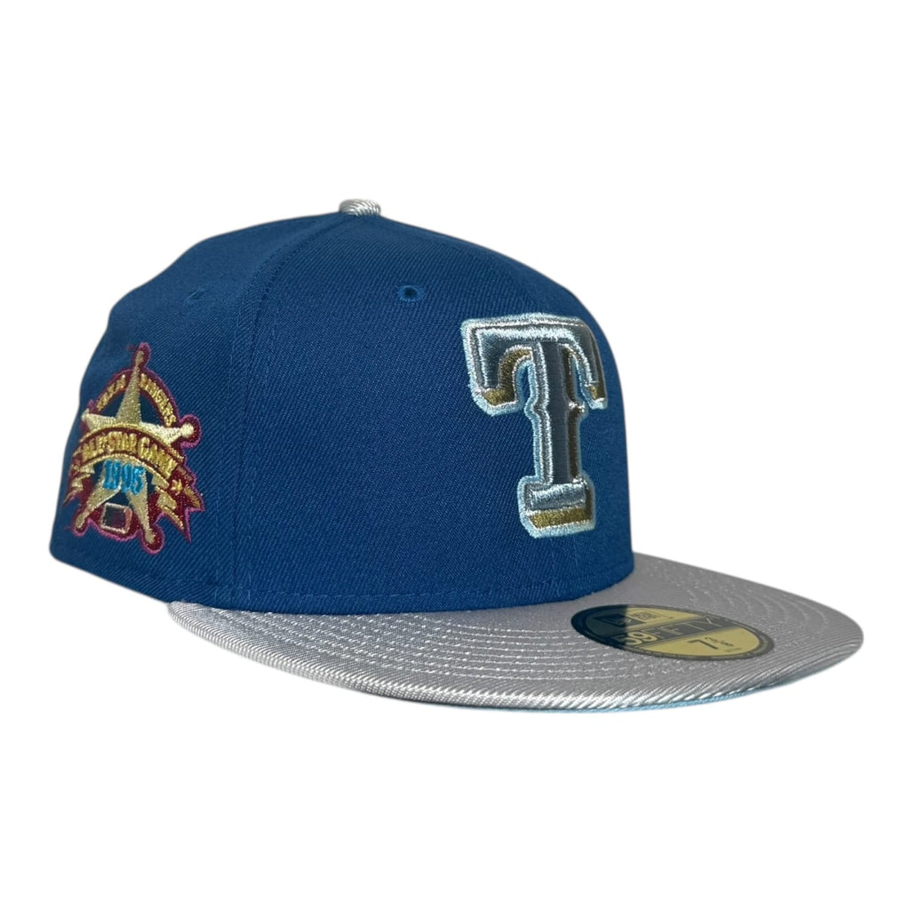 The Hat Wall Texas Rangers Metallic 1995 All Star Game New Era 59Fifty Fitted Hat