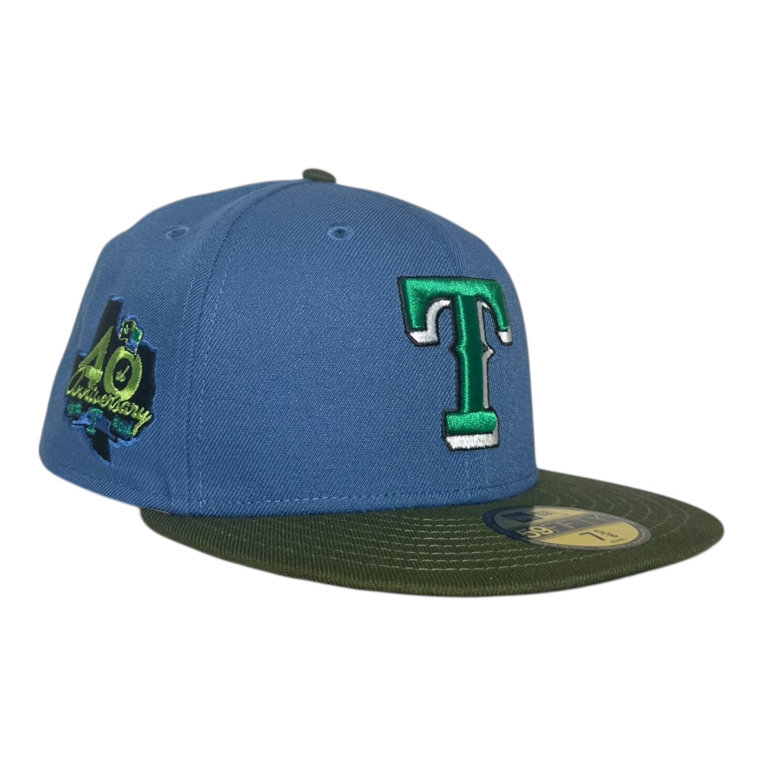 Texas Rangers 40th Anniversary New Era 59Fifty Fitted Hat