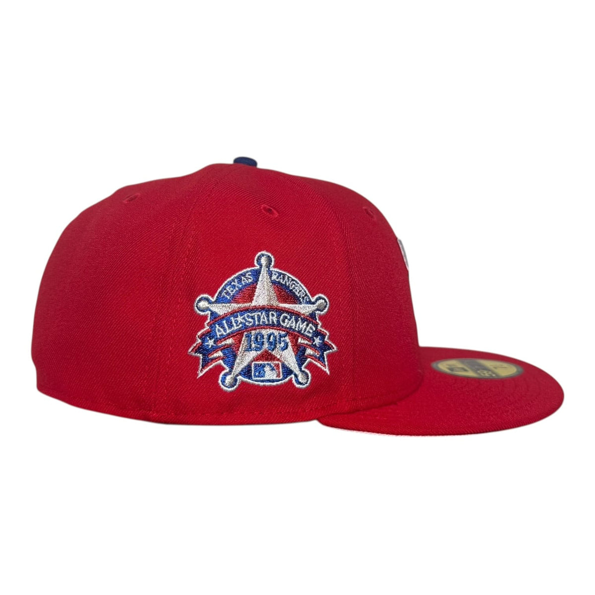Hat Club Texas Rangers 1995 All Star Game Pinky UV Hat Club New Era 59Fifty Fitted Hat