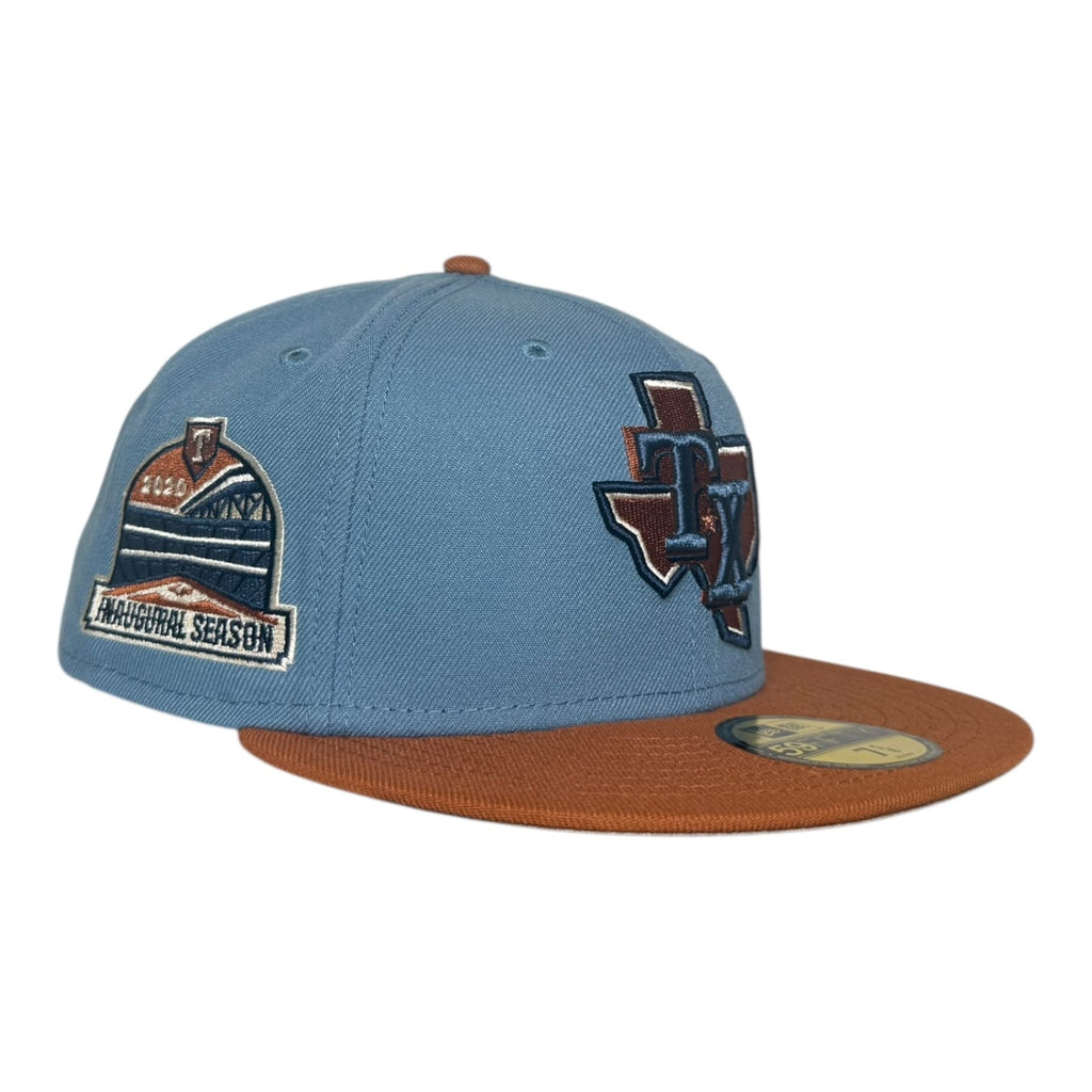The Hat Wall Texas Rangers 2020 Inaugural Season New Era 59Fifty Fitted Hat