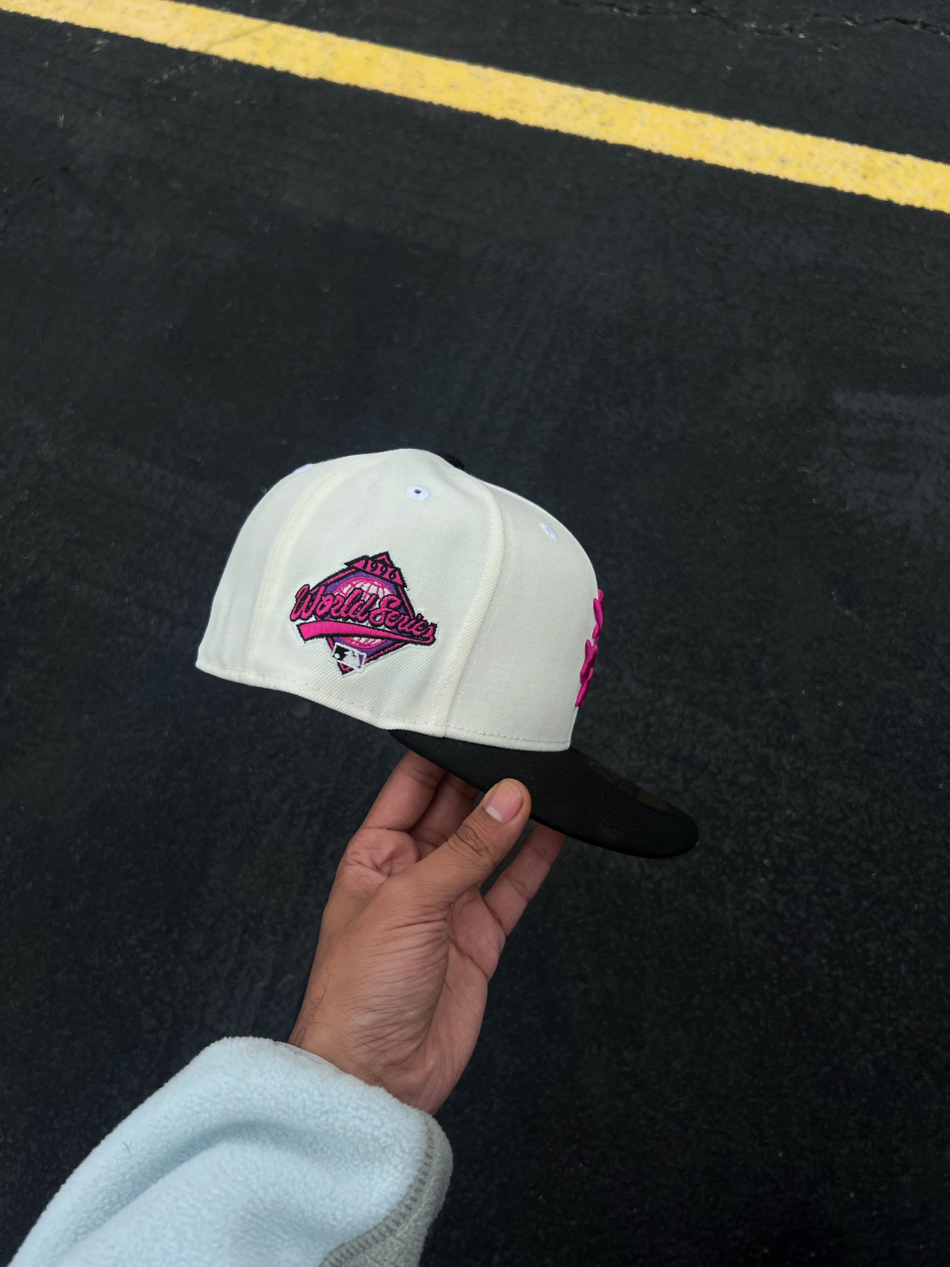 The Hat Wall New York Yankees Kanji @frstypreme New Era 59Fifty Fitted Hat (White)