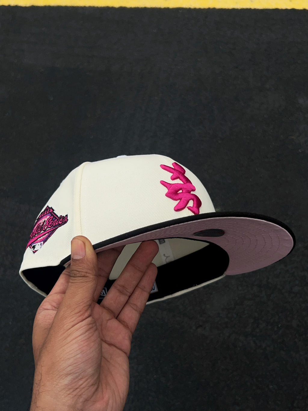 The Hat Wall New York Yankees Kanji @frstypreme New Era 59Fifty Fitted Hat (White)