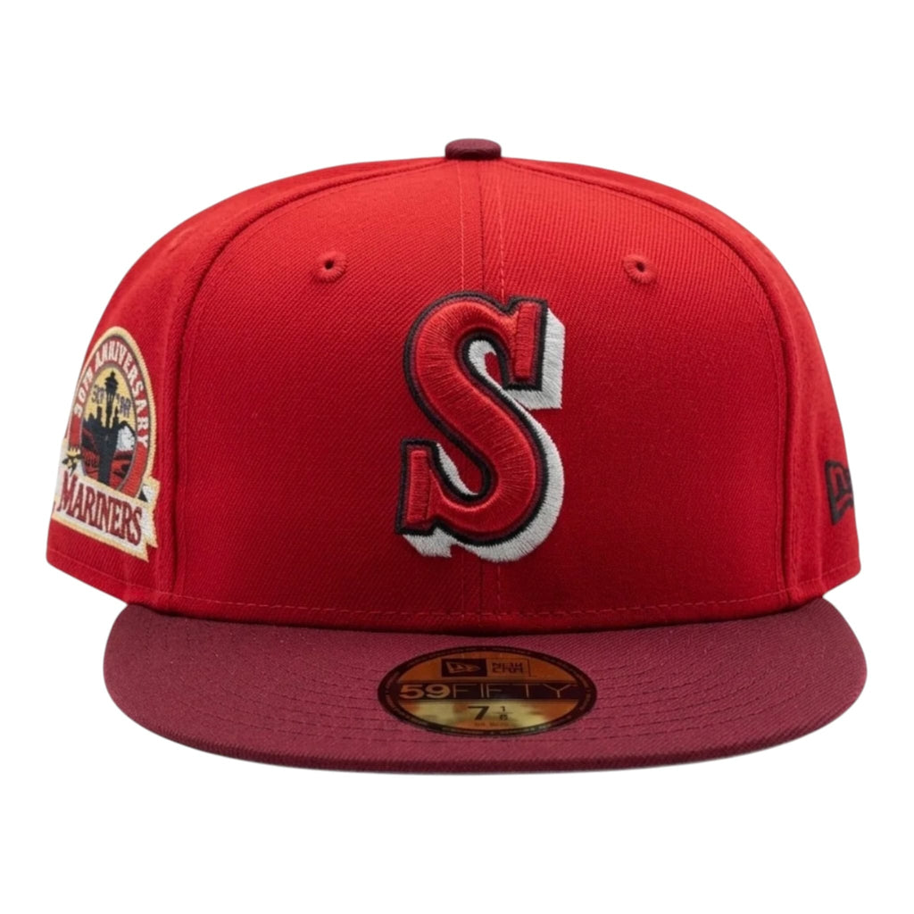 The Hat Wall "Scarlet Witch" Seattle Mariners Rushmore @sneakerfeenday 59Fifty Fitted Hat