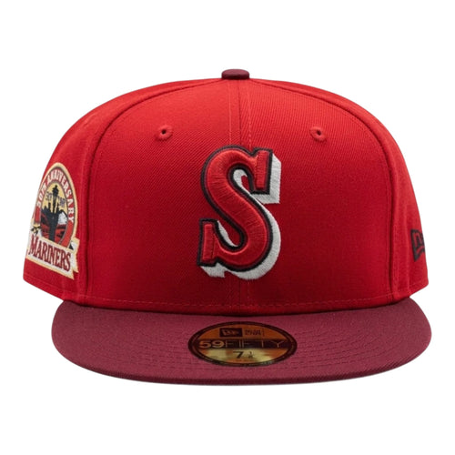 The Hat Wall "Scarlet Witch" Seattle Mariners Rushmore @sneakerfeenday 59Fifty Fitted Hat