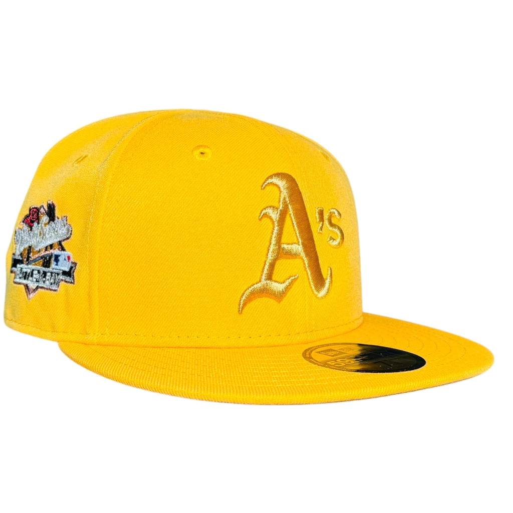 The Hat Wall “Box Chevy Exhaust” Athletics Rushmore @saucythevisionary New Era 59Fifty Fitted Hat