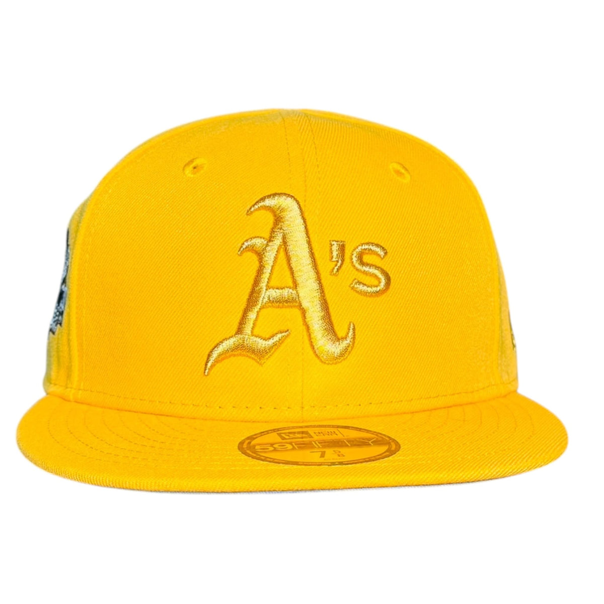 The Hat Wall “Box Chevy Exhaust” Athletics Rushmore @saucythevisionary New Era 59Fifty Fitted Hat