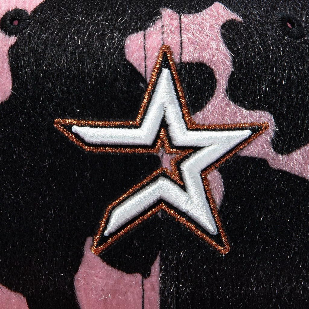The Hat Wall Pink Cow Pack Houston Astros Hat Club New Era 59Fifty Fitted Hat