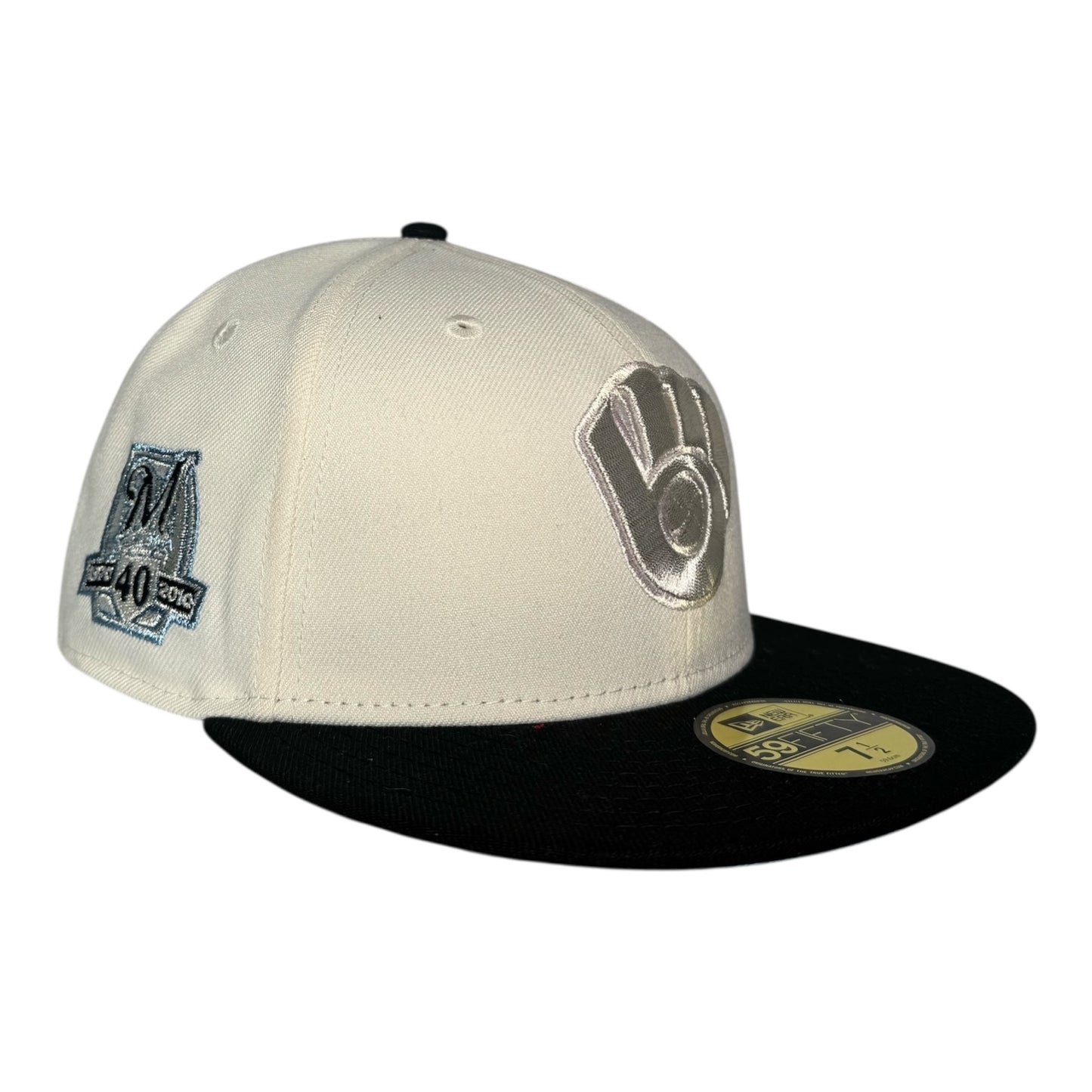 Milwaukee Brewers 40th Season Hat Club Noho Exclusive New Era 59Fifty Fitted Hat
