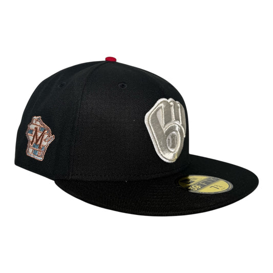 Milwaukee Brewers Hat Club Noho Exclusive New Era 59Fifty Fitted Hat