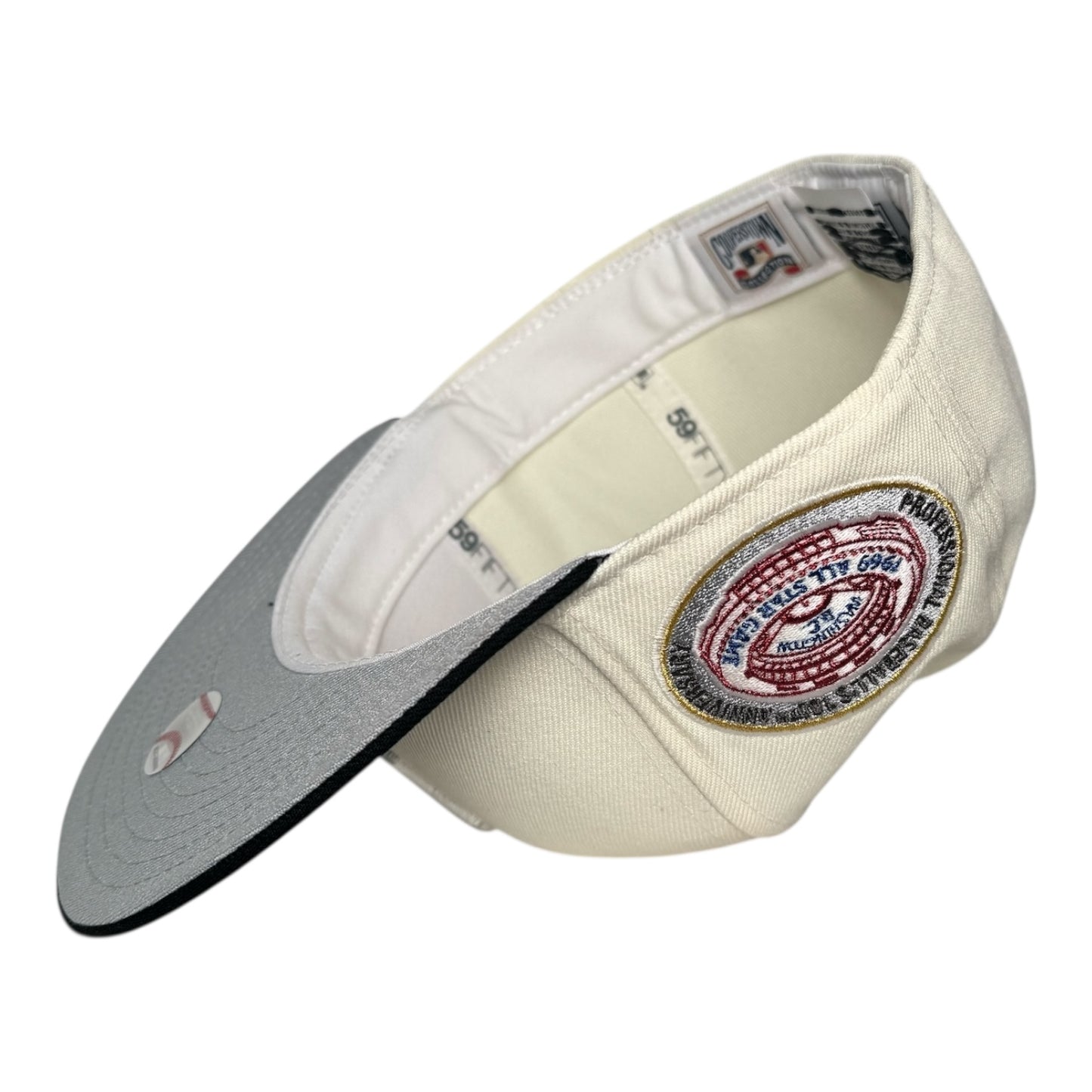 New York Yankees 1969 All Star Game Chrome White/ Black New Era 59Fifty Fitted Hat