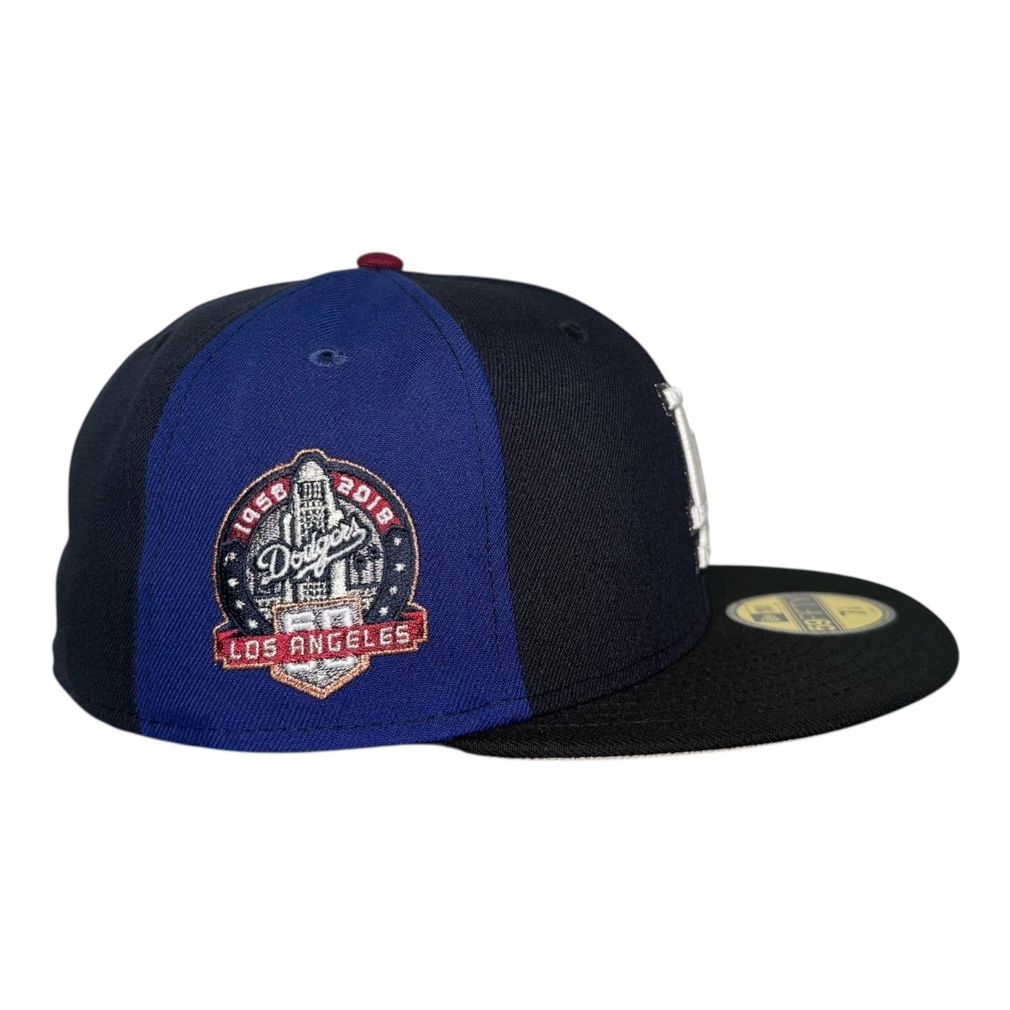 Los Angeles Dodgers @Sneakerfeenday Two Panel Shock Drop Rushmore New Era 59Fifty Fitted Hat
