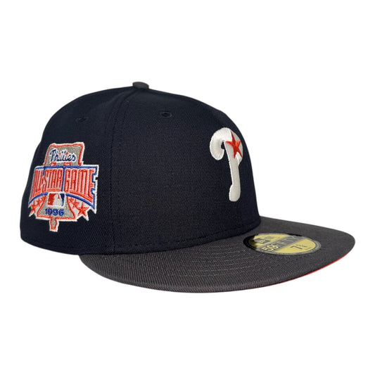 Philadelphia Phillies 1996 All Star Game  "Quiet Storm 2" Rushmore Hat Club Noho Exclusive New Era 59fifty Fitted Hat
