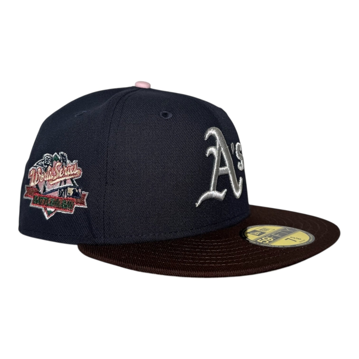 Oakland A's "Day N the Bay FNF" 1989 World Series Rushmore New Era 59Fifty Fitted Hat