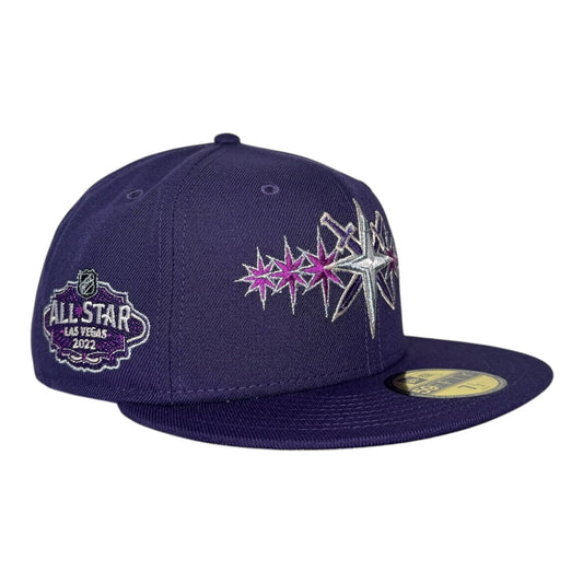 Las Vegas Golden Knights 2022 All Star Game Purple Dream Edition New Era 59Fifty Fitted Hat