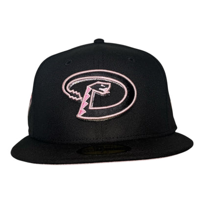 Arizona Diamondbacks Inaugural Season 1998 Black Pink Prime Edition New Era 59Fifty Fitted Hat